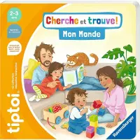 Ravensburger tiptoi Search and Find My World. Interactive Book. Electronic Educational Game. Screen-Free - Ages 2+ - 13099008. Ravensburge