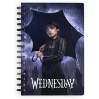 Wednesday - Rain Unisex Notepad - meerkleurig - Standard