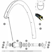 Mavic Set Voorwiellagers