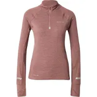 Endurance - Women's Canna V2.0 Melange Midlayer - Hardloopshirt 44, roze/bruin