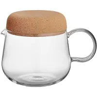 Kosta Boda Viva theepot met kurken deksel 1,2 L Transparant