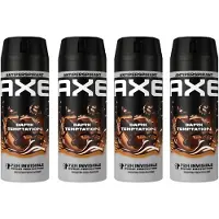 Axe Deo Spray - Dark Temptation Dry - 4 x 150 ml