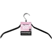 Peggy Perfect metalen kledinghanger zonder broeklat, 3 stuks