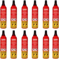 SAVS Sprayblusser Vetblusser schuim 750 ml - 12-pack - 5A 5F - Geschikt voor keuken, huis, auto, boot, caravan of camper - Brandblusser - Schuimblusser
