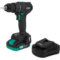 Vonroc PRO Accuboormachine 20V – Brushless motor – 40Nm | Incl. 2.0Ah Accu en snellader