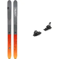 Majesty - Packs (ski's & bindingen) - Pack Havoc 100 Ti 2025 voor Unisex van Hout - Grijs,Paars