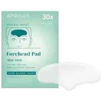 Apricot voorhoofdpad met aloë vera – herbruikbaar pad tegen rimpels en huidirritatie 1 St