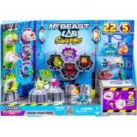 BEAST LAB MrBeast Lab Swarms - Hyper Fusion serie Chaos XL pack - 22 Swarms microbeesten, 5 Fusion caps & 22 stickers