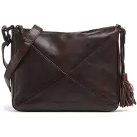 Spikes & Sparrow Apache Lilla | Crossbody tas leer | bruin
