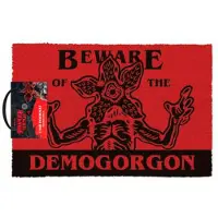 Pyramid Stranger Things Zachte "pas Op Voor Demogorgon" Mat