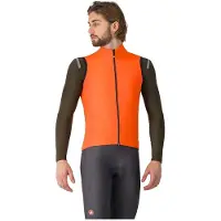 Castelli - Perfetto Air Vest - Fietsbodywarmer M, oranje