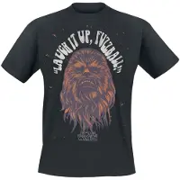 Star Wars - Disney Shirt met lange mouwen - Laught It Up Fuzzball - S tot XL - voor Mannen - zwart - Maat XL