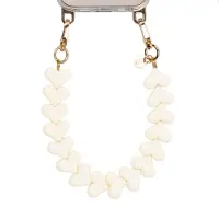 Selencia Lova Hartjes Polskoord - Beige