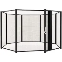 Capital Play Los Veiligheidsnet voor /Akrobat Trampoline 366 cm met sluis(zonder palen)