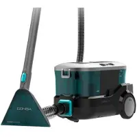 Cecotec Conga CarpetClean 10000 EasyHome, 800 W, Cilindervormig, geschikt voor zowel droog- als natzuigen, zonder zak, 3 liter inhoud, HEPA-filter