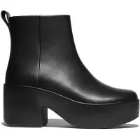 FitFlop Platfforms leather heeled ankle boots