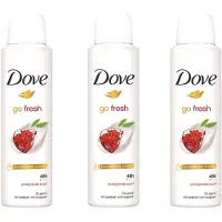 Dove Deo Spray - Go Fresh Granaatappel - 3 x 150 ml - Pomegranate & Lemon Verbana