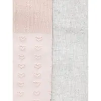 Vertbaudet Set van 2 paar panty's baby meisjes