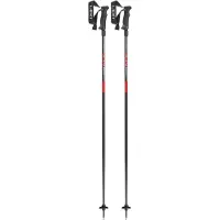 LEKI Skistok Unisex Hot Shot Anodized Black/Eloxal Grey/Eloxal Red-110 cm