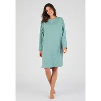 Damart - Nachthemd jersey tricot Thermolactyl - Groen - 46-48 (L)