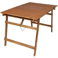 Human Comfort Foldable Table Gannat – Opvouwbare Tafel – 100 x 68 cm – Acaciahout
