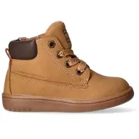 Tommy Hilfiger veterboots oker Geel Jongens Imitatieleer Effen - maat 25