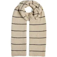 Pieces Sjaal 'PCNORMA' taupe / zwart