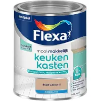Flexa - Mooi Makkelijk Keukenkasten Zijdeglans - Buzz Colour 2 - Mengverf - 750 Ml