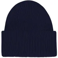 Colorful Standard Muts Unisex Merino Wool Hat Navy Blue