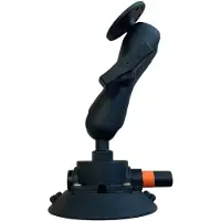 RAM Mount Seasucker 4.5" zuignap met RAM Mounts C-Maat heavy duty AMPS zuignap set