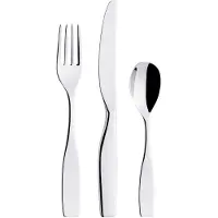 Iittala Citterio 98 dessertbestek 12-delig geschenkverpakking Blank roestvrij staal