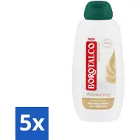 Borotalco 5 x - Douchegel - Moisturizing - Vanilla & Oat - 250 ml - Douchegel - Huid Verzorgen - Huid Hydrateren - Vanille Geur - Haver Extract