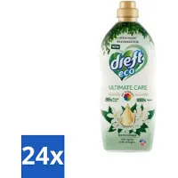 Dreft 24 x ECO - Wasverzachter - Gekleurde Was - Witte Bloem - Anti-Veroudering - 38 Wasbeurten - Wasverzachter - Kleurbescherming - Anti-aging - Collageen - Wasgoed