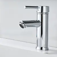 Saniclear Talpa wastafelkraan met hendel chroom