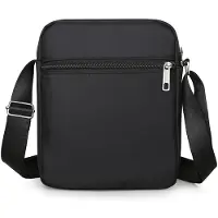 INF Nylon crossbodytas voor heren Zes ritsen