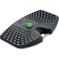 Leitz Ergo Actief Balance Board - Balansbord - Ergonomisch Wiebelbord - met Massagebal - Donkergrijs