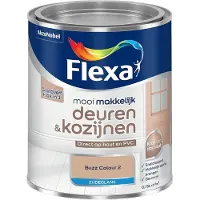 Flexa - Mooi Makkelijk Deuren & Kozijnen Zijdeglans - Buzz Colour 2 - Mengverf - 750 Ml