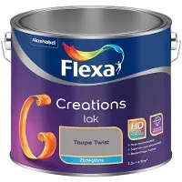 Flexa - Creations Lak Zijdeglans - Taupe Twist - Mengverf - 2,5 L