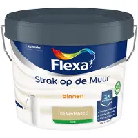 Flexa - Strak Op De Muur Binnen Mat - The Workshop 5 - Mengverf - 2,5 L