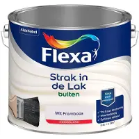 Flexa - Strak In De Lak Buitenlak Hoogglans - Wit Framboos - Mengverf - 2,5 L