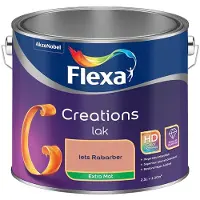 Flexa - Creations Lak Extra Mat - Iets Rabarber - Mengverf - 2,5 L