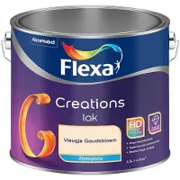 Flexa - Creations Lak Zijdeglans - Vleugje Goudsbloem - Mengverf - 2,5 L
