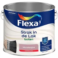 Flexa - Strak In De Lak Buitenlak Hoogglans - Iets Aubergine - Mengverf - 2,5 L