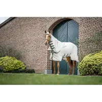 Horseware Eczeemdeken Rambo Sweet Itch Hoody Full Neck Beige - 140/191