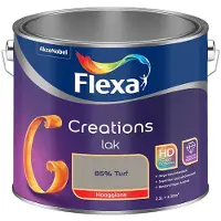 Flexa - Creations Lak Hoogglans - 85% Turf - Mengverf - 2,5 L