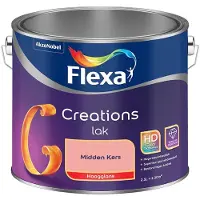Flexa - Creations Lak Hoogglans - Midden Kers - Mengverf - 2,5 L