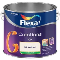 Flexa - Creations Lak Extra Mat - Wit Walnoot - Mengverf - 2,5 L