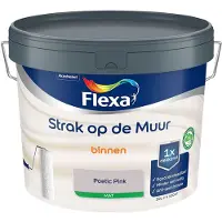 Flexa - Strak Op De Muur Binnen Mat - Poetic Pink - Mengverf - 10 L