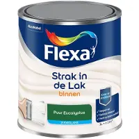 Flexa - Strak In De Lak Binnenlak Zijdeglans - Puur Eucalyptus - Mengverf - 1 L