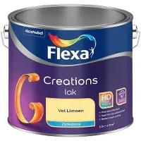 Flexa - Creations Lak Zijdeglans - Vol Limoen - Mengverf - 2,5 L